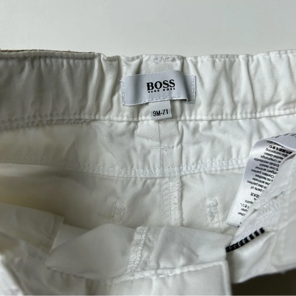 Hugo Boss Baby White Pants, Size 9 Months